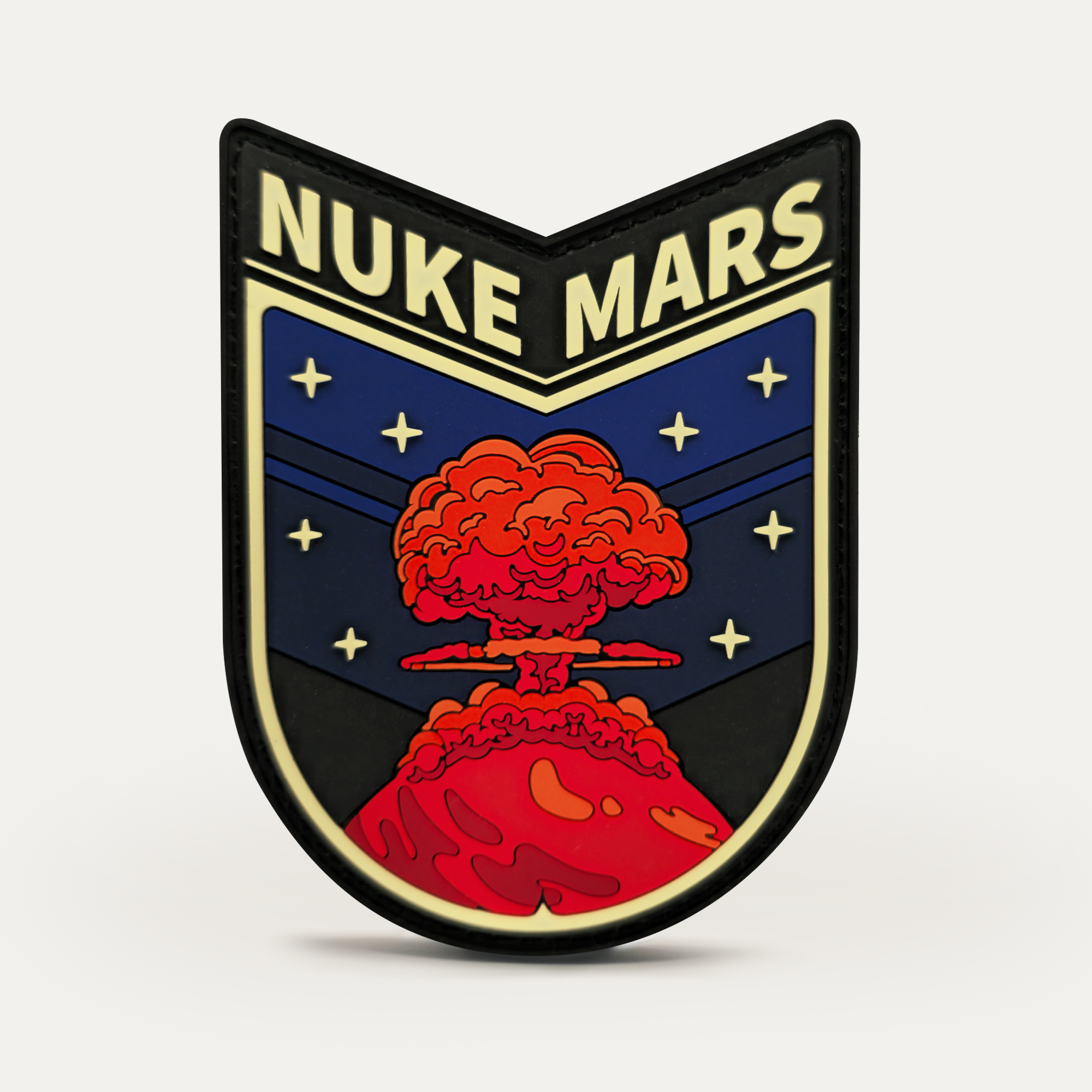 Nuke Mars Patch - PVC - Hook and Loop