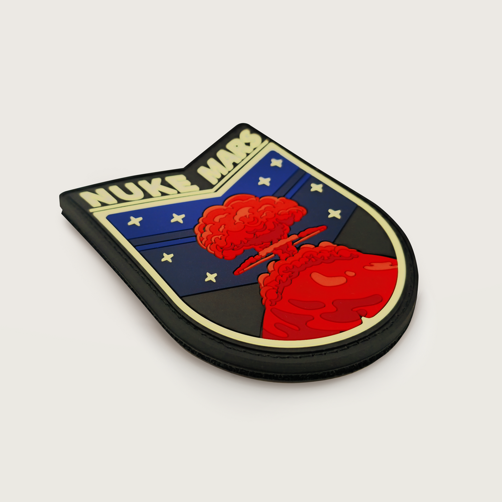 Nuke Mars Patch - PVC - Hook and Loop