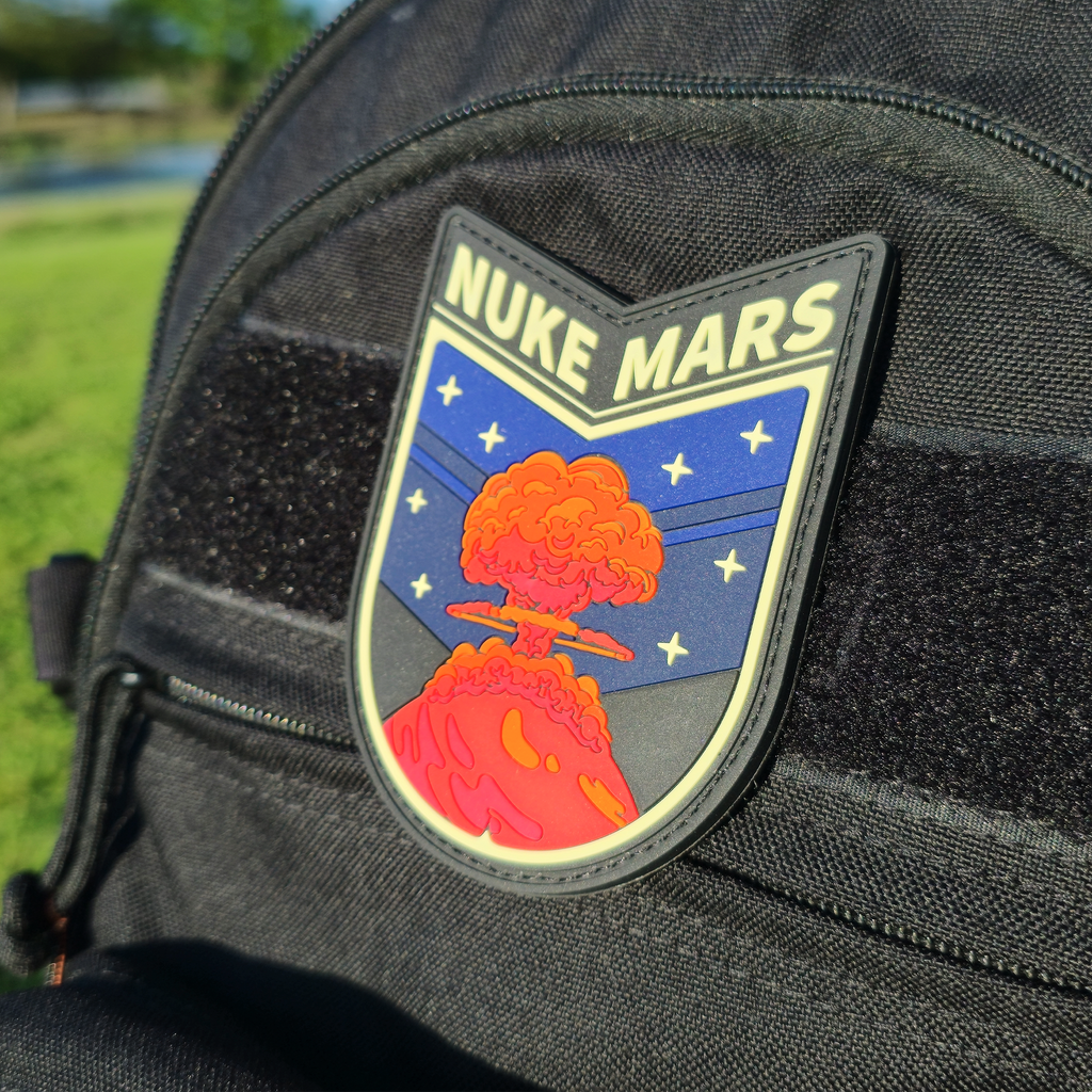Nuke Mars Patch - PVC - Hook and Loop