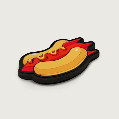 Rocket Dog Patch - PVC - Hook and Loop