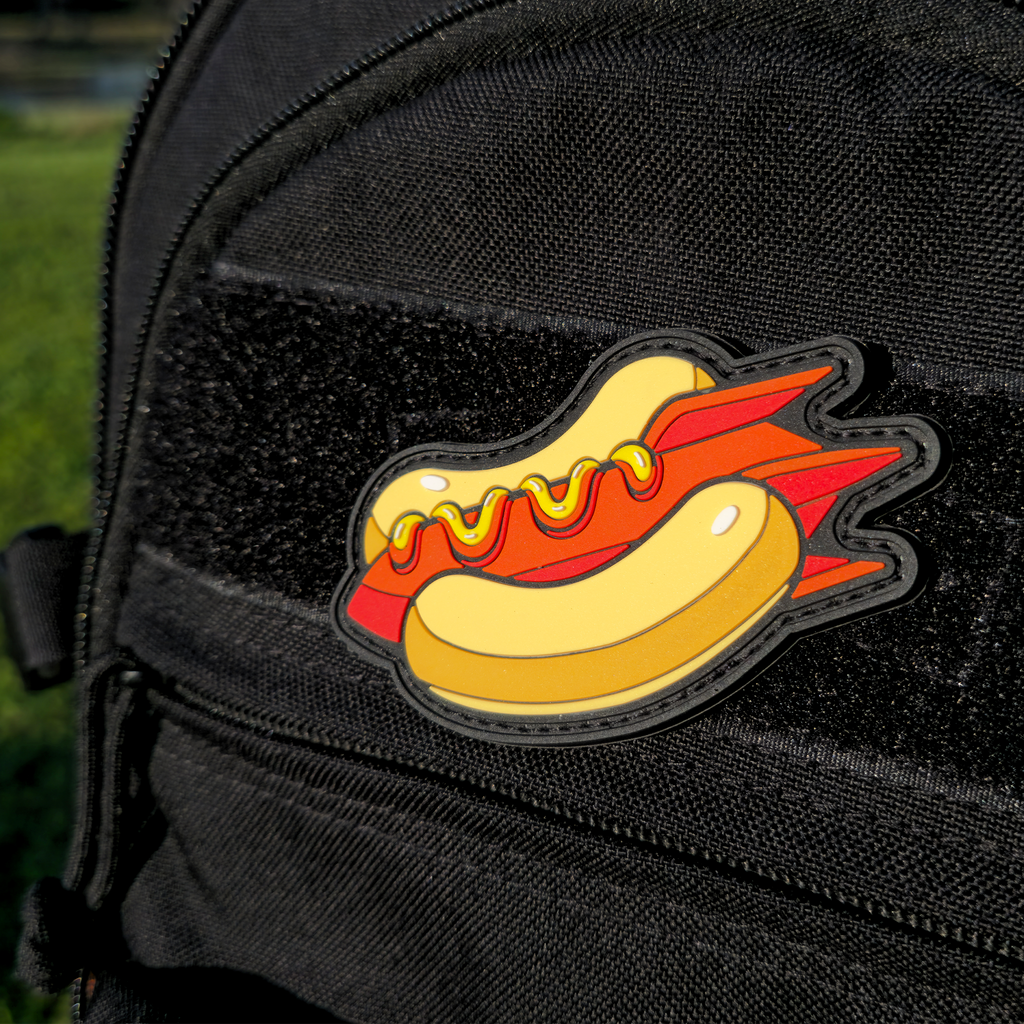 Rocket Dog Patch - PVC - Hook and Loop