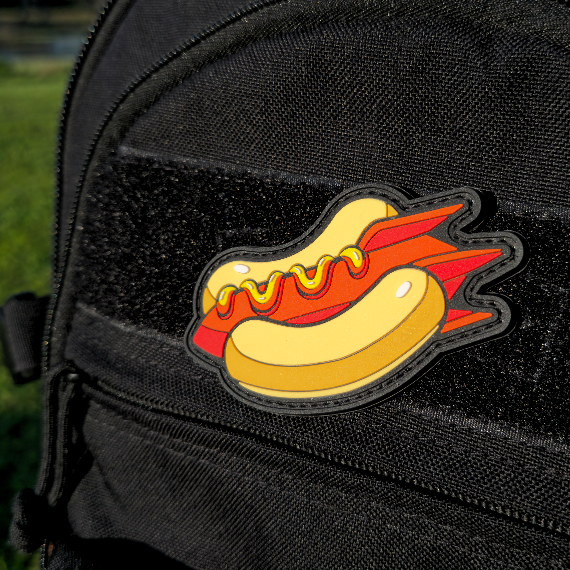 Rocket Dog Patch - PVC - Hook and Loop