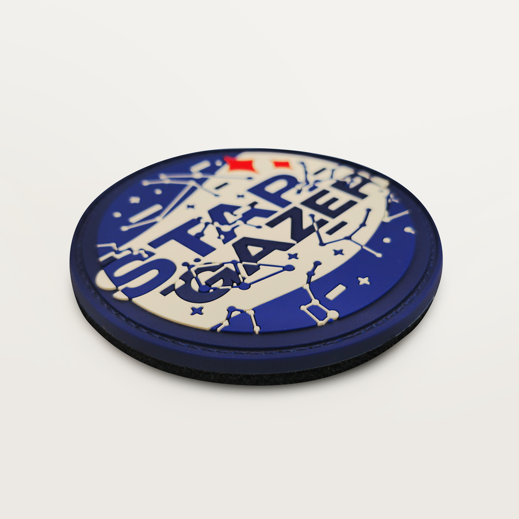 Star Gazer Constellation Patch - PVC - Hook and Loop