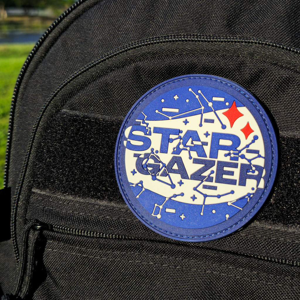 Star Gazer Constellation Patch - PVC - Hook and Loop