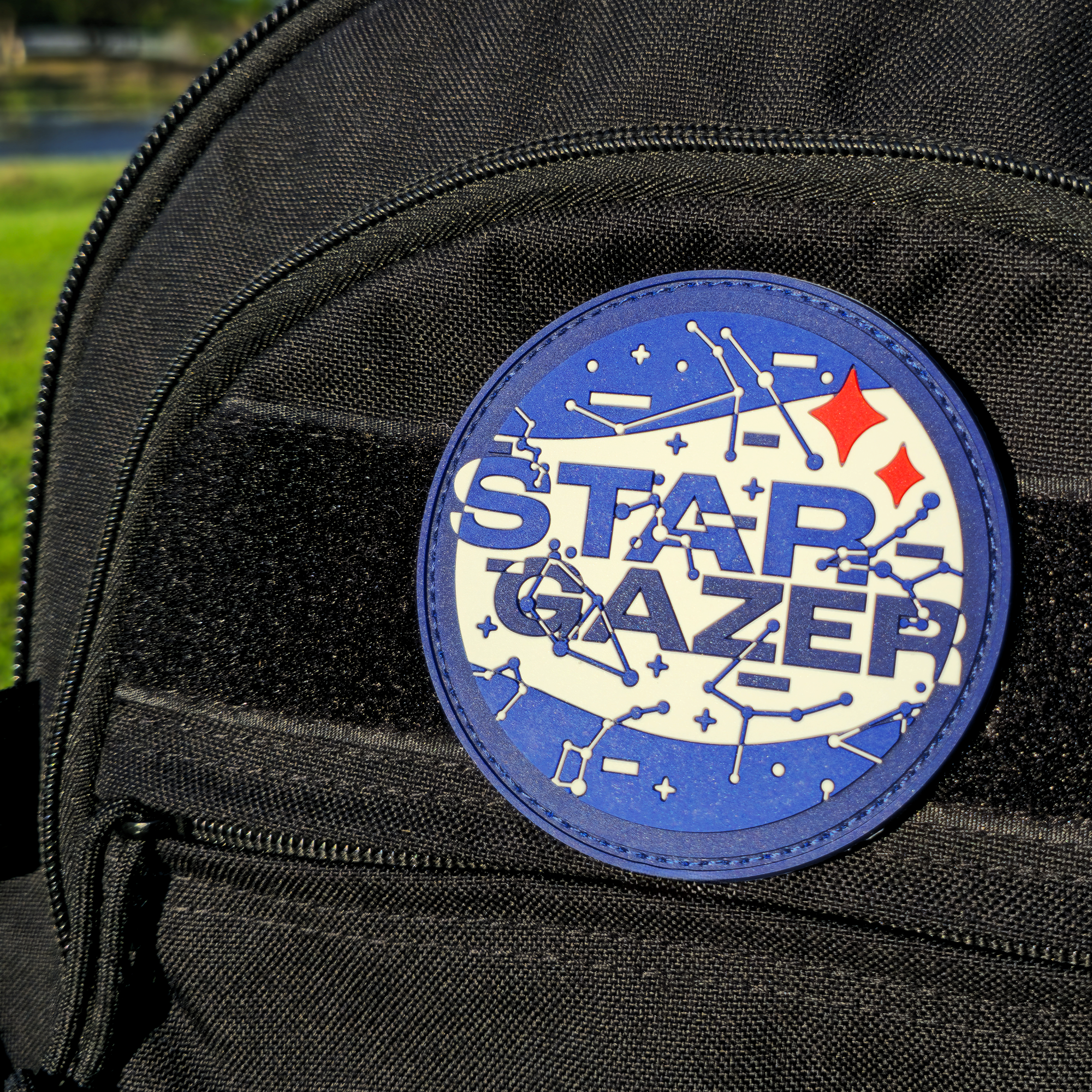 Star Gazer Constellation Patch - PVC - Hook and Loop
